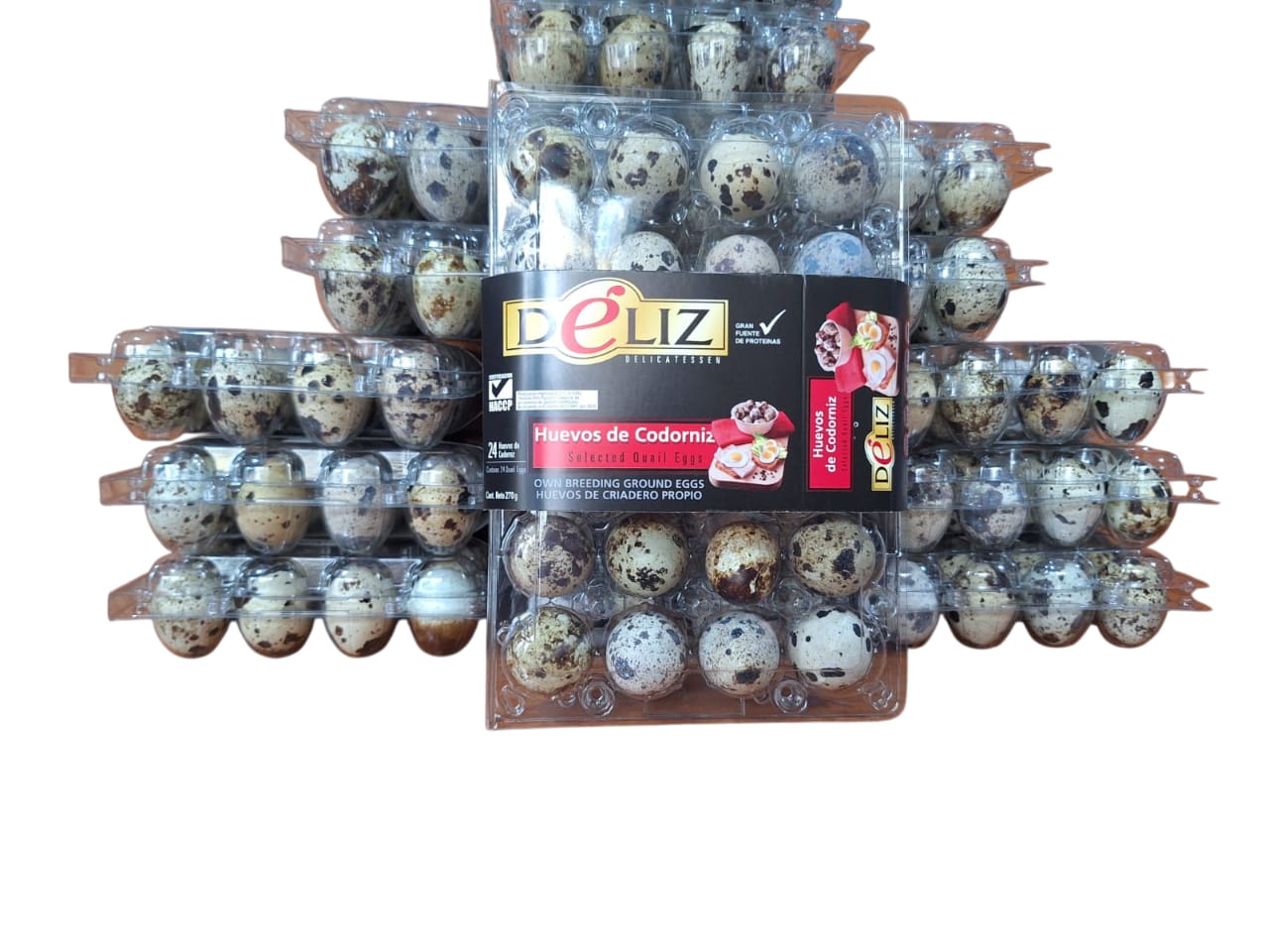 Caja x 10 Unid.($2.640) Huevos Codorniz 24 unid