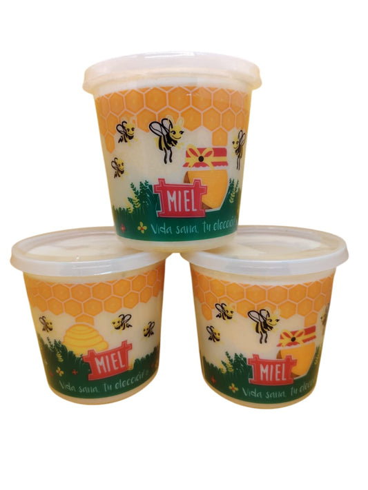 Caja x 18 Unid($2.116). Miel de abejas Solida de 1 kg