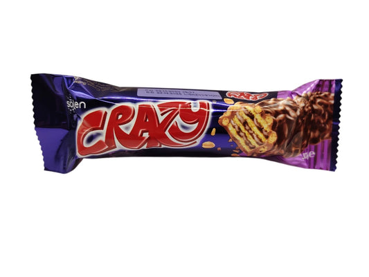 Caja x 24 Unid ($293). Chocolate Crazy Extra 30 gr