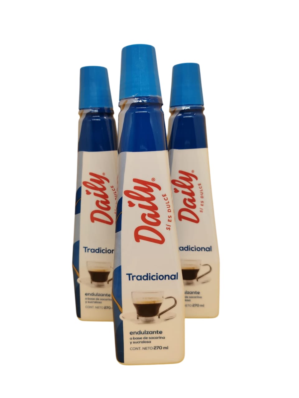Caja x 24 Unid($965). Endulzante Líquido Daily Tradicional 270 ml