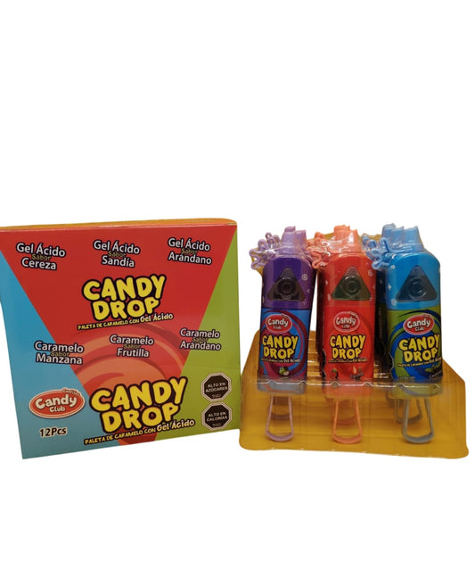 Caja X 12 Unid. ($699)Paleta de caramelo gel acida 20 gr