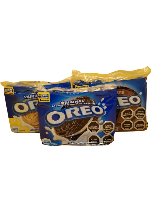 Caja x 28 Sixpack($1.142) Galleta Oreo 216 gr