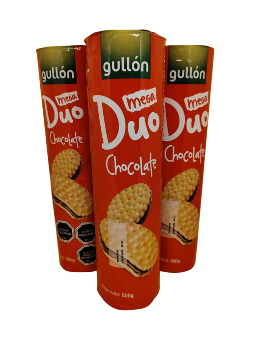 Caja x 20 Unid($2.065) Mega duo Galleta sandwich 500 gr