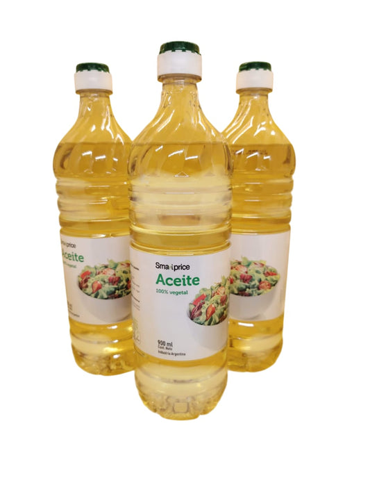 Caja X 12 Unid ($1.579). Aceite Vegetal 900 ml