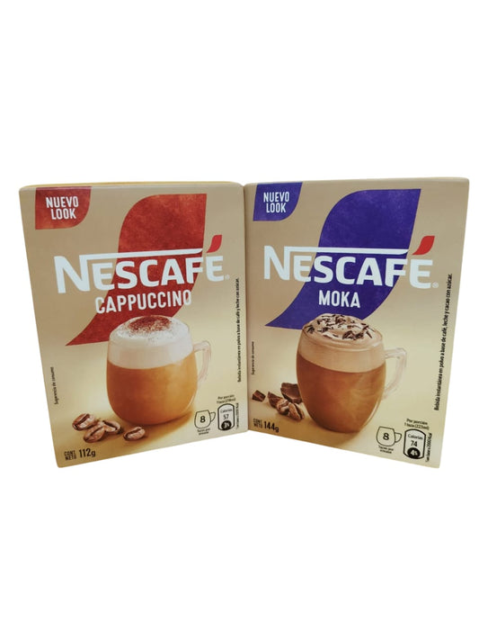 Displayx 8 Unid ($575)Nescafe, Cafe en sobre 112 gr
