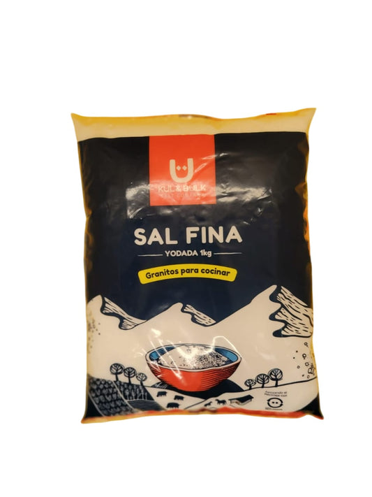 Display x 10 Unid($415) Sal Fina Yodada 1 kg