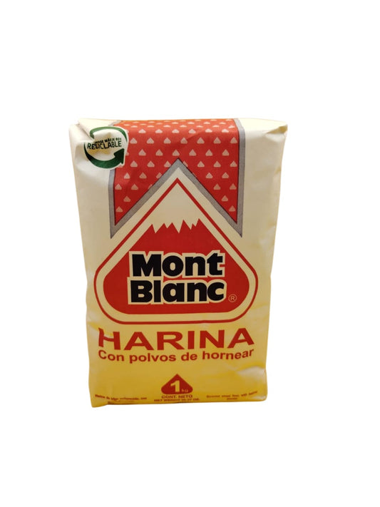 Display x 12 Unid.($1.104)Mont Blanc Harina de Trigo 1 kg