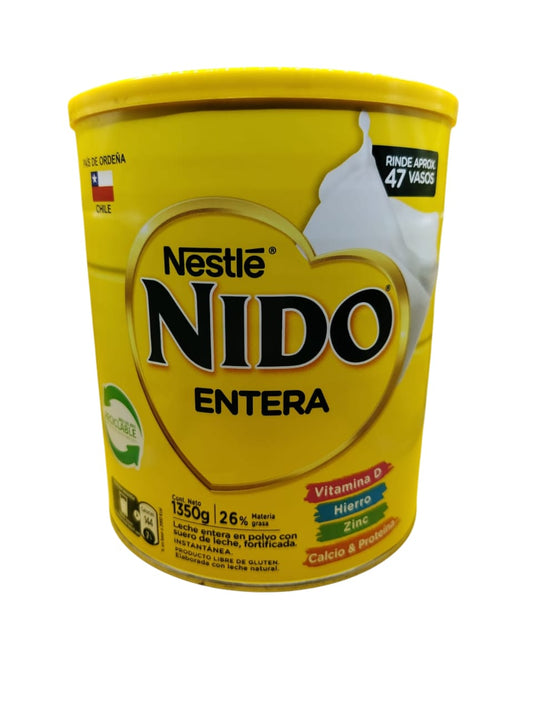 Display x 6 Unid.($11.117)Leche Entera en polvo 1350 gr