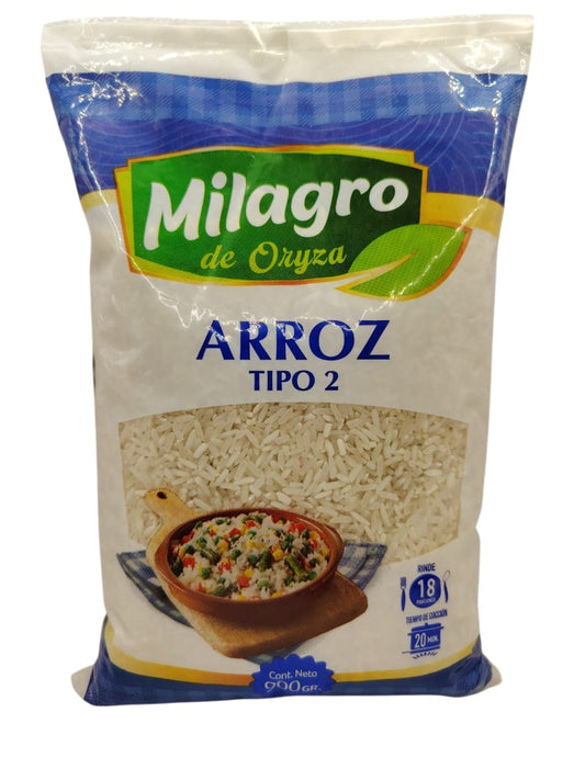 Display x 10 Unid($935)Arroz Milagros Tipo 900 gr