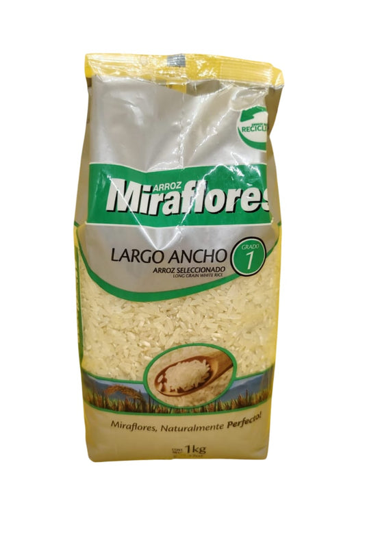 Display x 10 Unid($2.320)Miraflores, Arroz Grado 1 1 KG