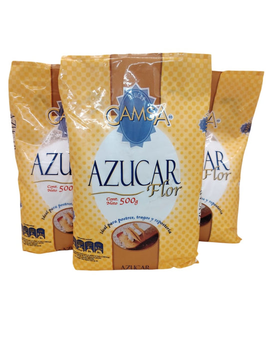 Display x 20 Unid($906)Camsa, Azucar flor para postres 500 gr
