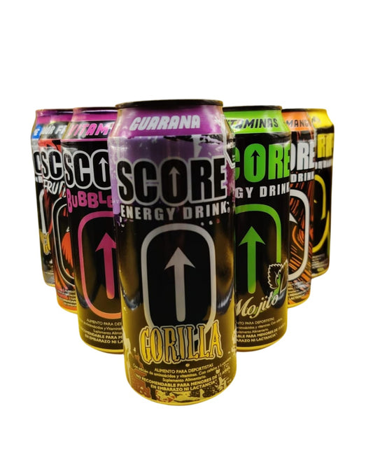 Caja x 24 Unid (882).Score, Bebida Energetica 473 ml