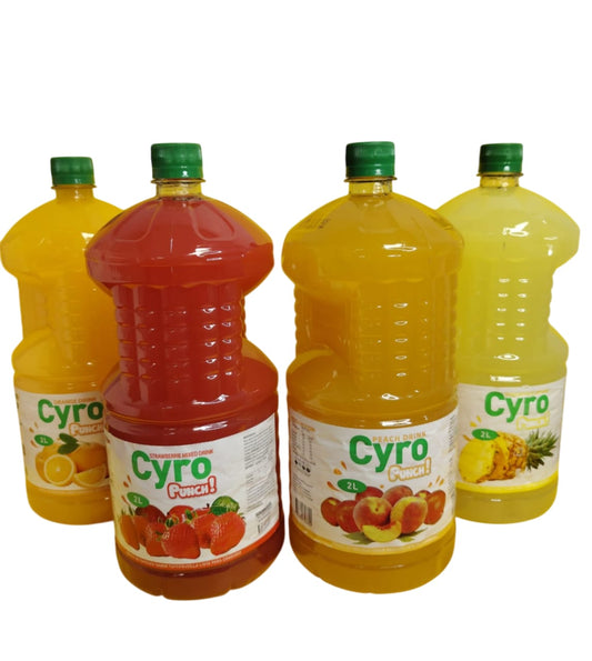 Display x 6 Unid($932). Cyro, Bebida de Fantasia 2 Lt