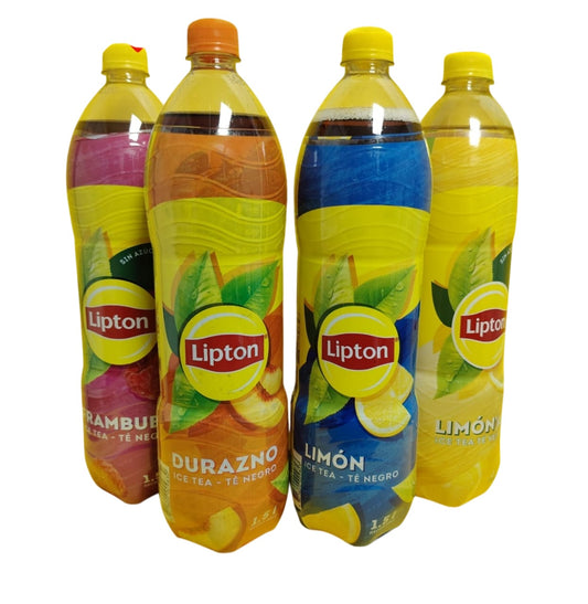 Displayx 6 Unid.($1.858) Lipton, bebida a base de Te 1.5 lt