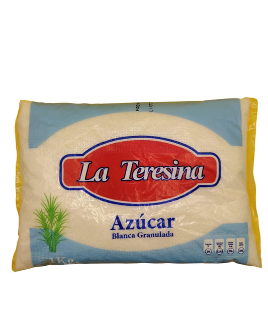 Displayx10 Unid($920). La teresina Azucar Blanca Granulada de 1 kg