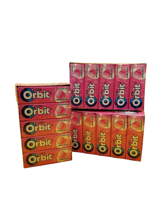 Cajax15 Unid($540). Wrigley Orbit goma de mascar 14 gr