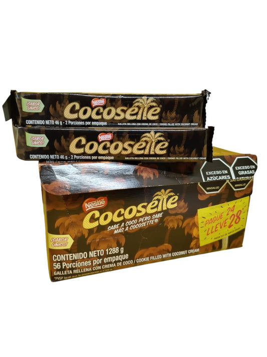 DisplayX28 Unid($606). Nestle Cocosette 46 gr