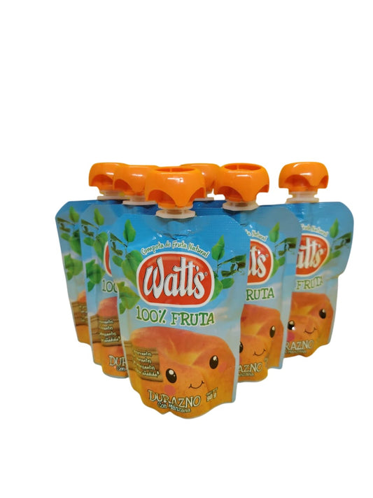 Cajax 36 Unid($385). Watts, Compota Fruta Natural 90 gr