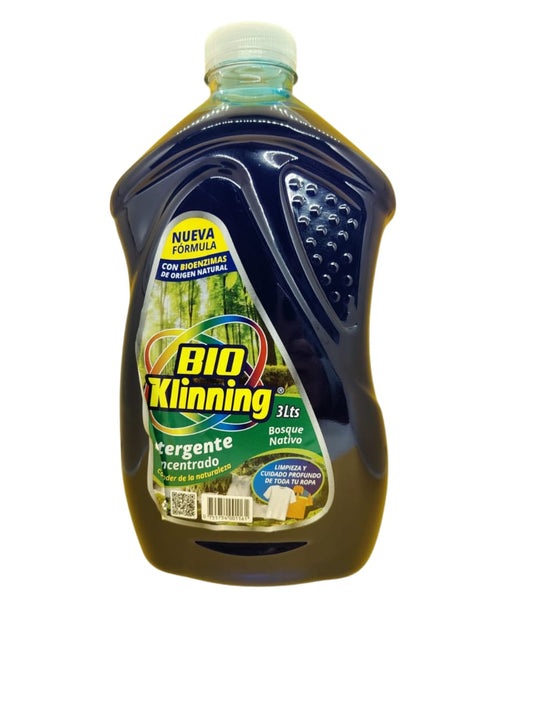 Pack x 4 Unid($1.425) Bio Klinning Aroma Bosque Nativo 3 lts