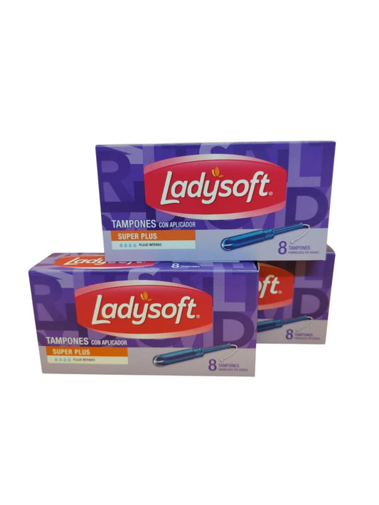Cajax 12 Unid($2.065). Ladysoft, Tampones Femeninos