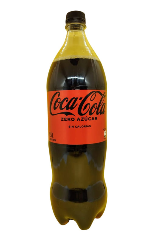 display x 6 Unid($1.729) Coca-Cola Zero Azucar1.5 lt