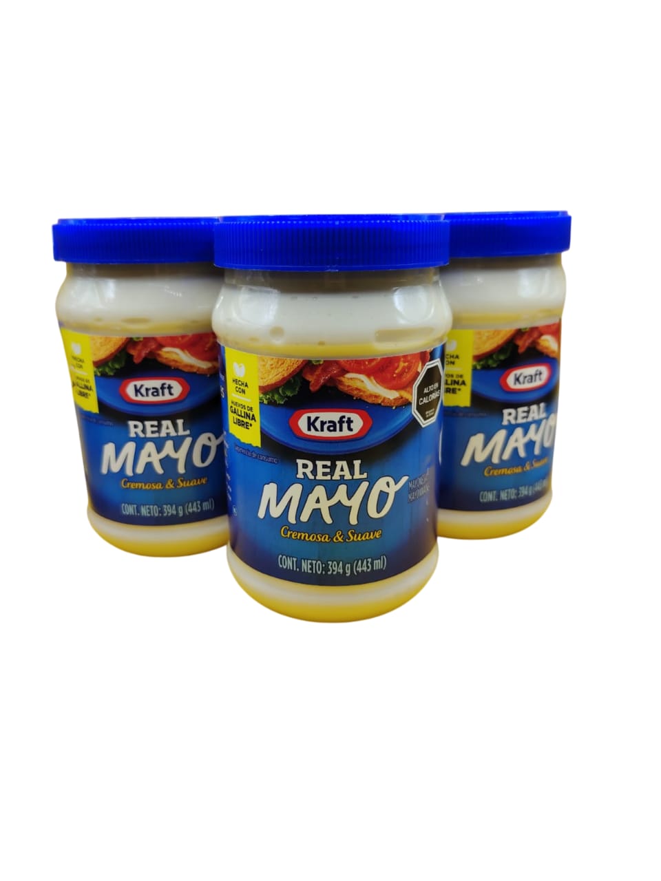 Cajax 12 x Uni ($3.538) Kraf,Mayonesa, 394gr
