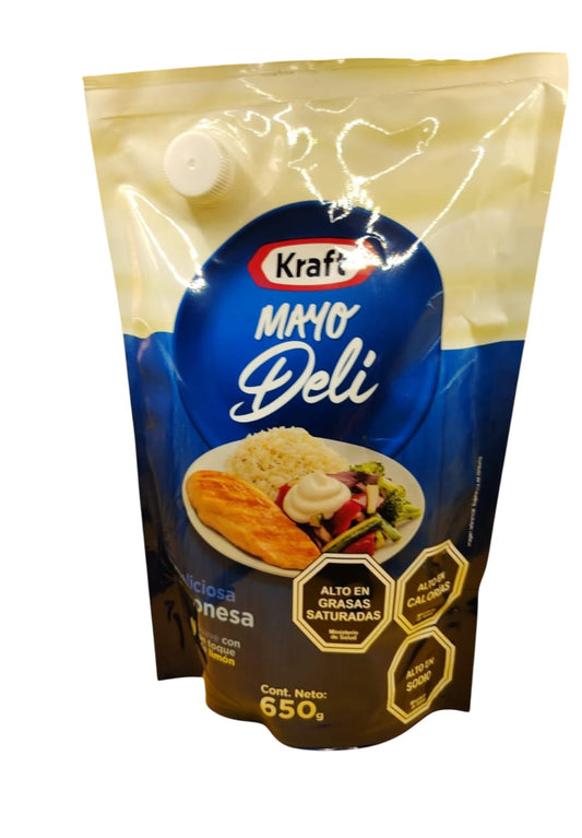 Cajax 12 x Uni ($2.148) Kraf,Mayonesa, 650 gr