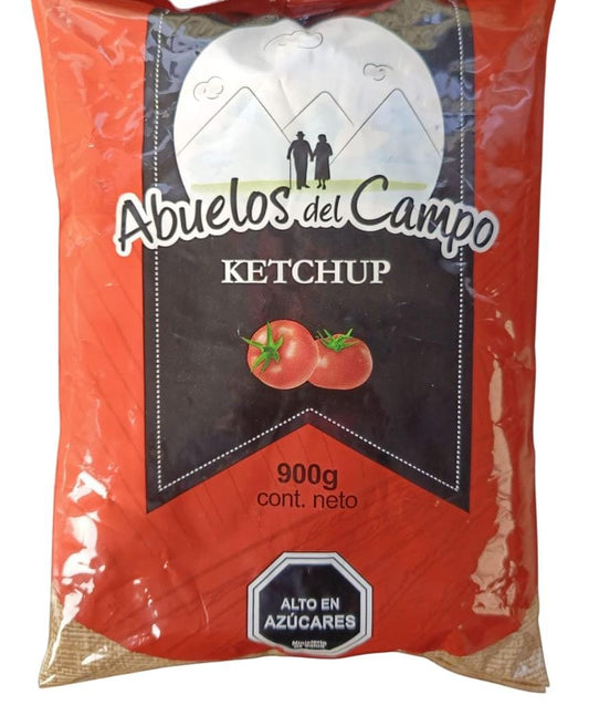 Cajax 15 Uni ($1.543,3) Abuelos del Campo,Ketchup, 900 gr